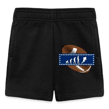 EVOLUTION AMERICAN FOOTBALL USA Geschenk - Baby Shorts - Schwarz - Vorne