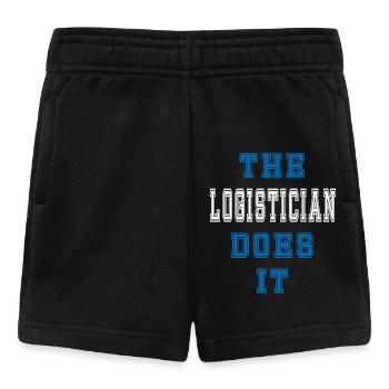 Le Logistiker le fait Logistiker Geschenk - Short Bébé - noir - Devant