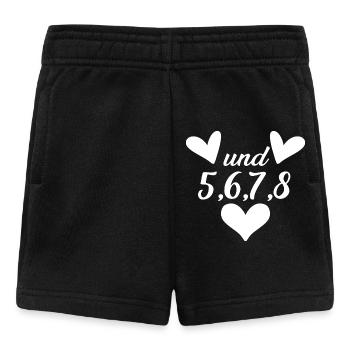 Tanzen Tanz Tanzkurs Rhythmus - Baby Shorts - Schwarz - Vorne
