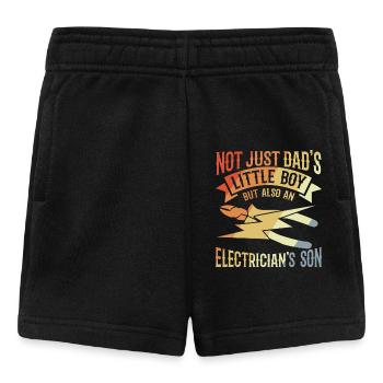 Garçon électricien - Short Bébé - noir - Devant