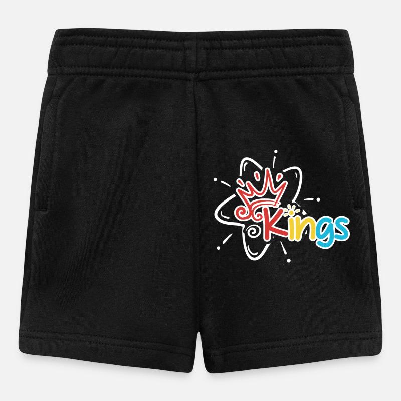Kings Crown Atom Tee - Baby Shorts - black