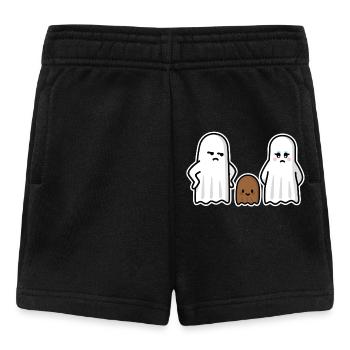 Drôle d’Halloween Adultère Ghost Bastard Baby - Short Bébé - noir - Devant