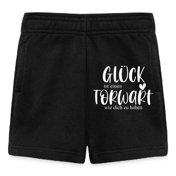 Fußball Torwart Sport Torhüter Geschenk - Baby Shorts - Schwarz - Vorne