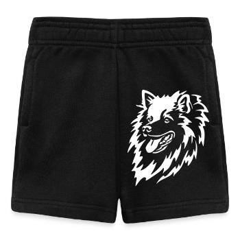 Spitz Kopf "Black Edition" - Baby Shorts - Schwarz - Vorne