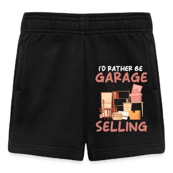Garage sale slogan - Baby Shorts - black - Front