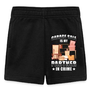 Garage sale slogan - Baby Shorts - black - Front