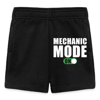 Mechanic Mode On - Baby Shorts - black - Front