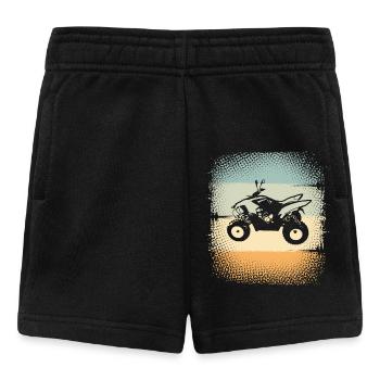 Quad ATV Offroad Quad Riders - Baby Shorts - black - Front