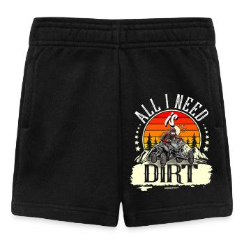 Quad ATV Offroad Quad Riders - Baby Shorts - black - Front