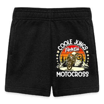 Motocross - Baby Shorts - Schwarz - Vorne