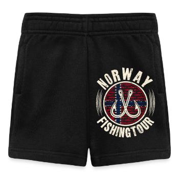 Norway Fishing Tour - Baby Shorts - black - Front