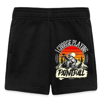 Paintball - Short Bébé - noir - Devant