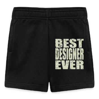 Meilleur cadeau de designer de tous les temps - Short Bébé - noir - Devant