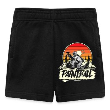 Paintball - Short Bébé - noir - Devant