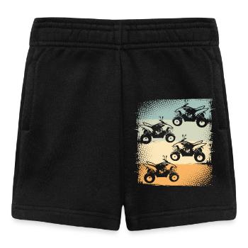 Quad ATV Offroad Quad Riders - Baby Shorts - black - Front