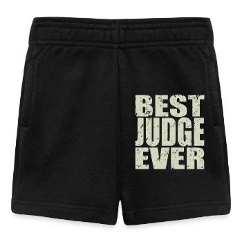 Best Judge ever Richter Geschenk - Baby Shorts - Schwarz - Vorne