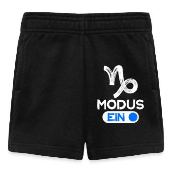 Tierkreis Steinbock Esoterik Statement Astronomie - Baby Shorts - Schwarz - Vorne