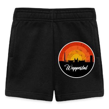 Wuppertal Skyline Writing - Baby Shorts - black - Front