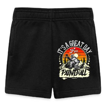 Paintball - Short Bébé - noir - Devant