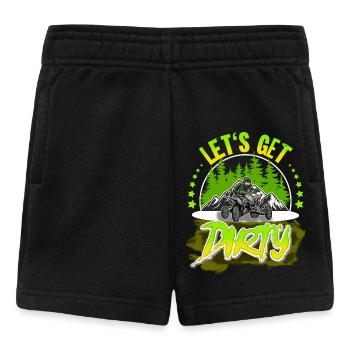 Quad ATV Offroad Quad Riders - Baby Shorts - black - Front