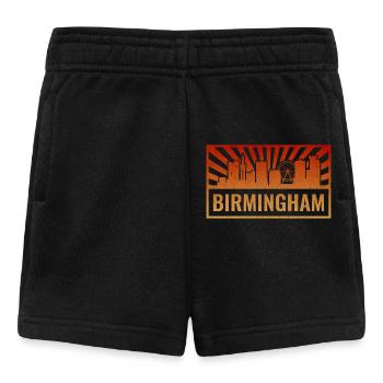 Birmingham Skyline Sunbeams - Baby Shorts - black - Front