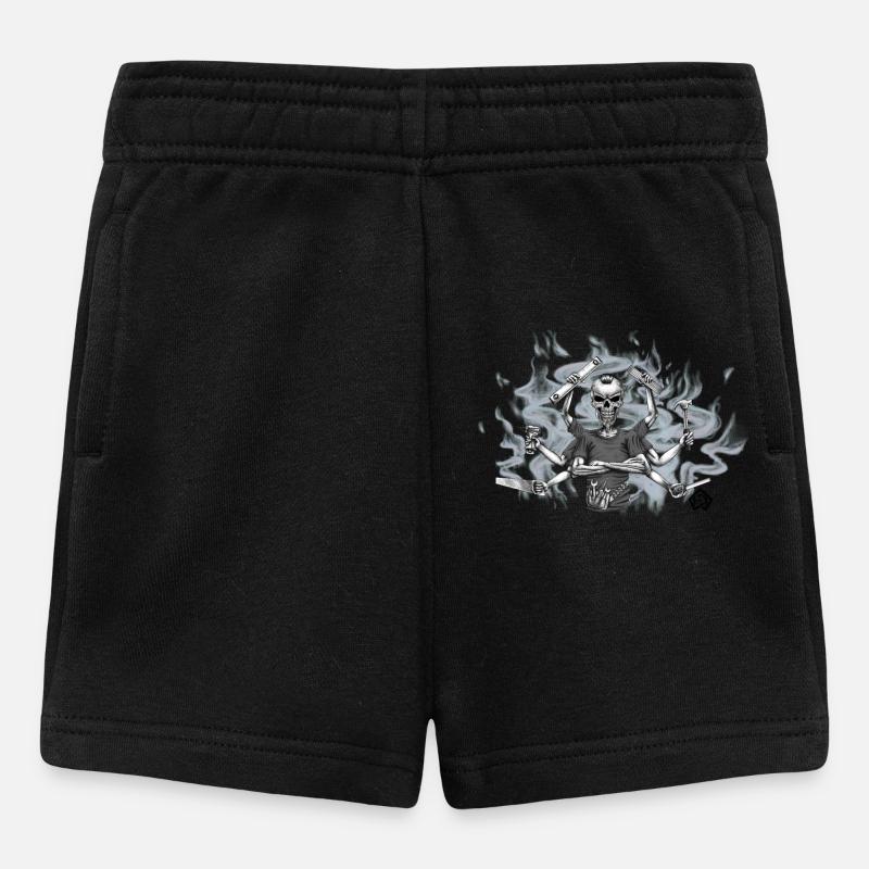 Polyvalent, polyvalent, gardien, artisan - Short Bébé - noir