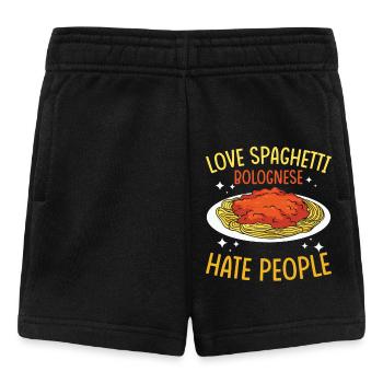 Spaghetti Bolognese - Baby Shorts - black - Front