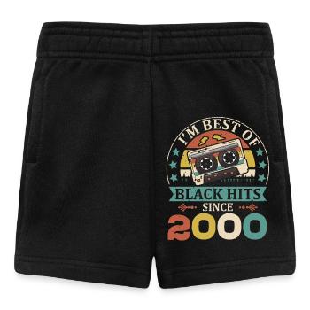 I’m Best Of Black Hits depuis 2000 Cassette - Short Bébé - noir - Devant