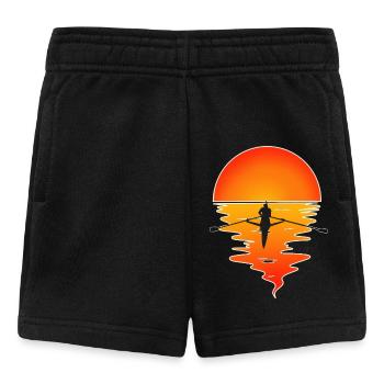Ruderer Ruderboot Rudern - Baby Shorts - Schwarz - Vorne