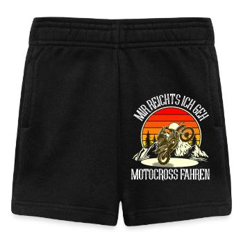 Motocross - Baby Shorts - Schwarz - Vorne