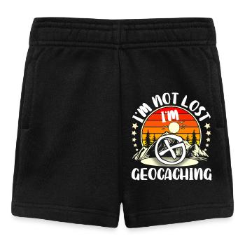 Géocaching Geocacher Geocache - Short Bébé - noir - Devant