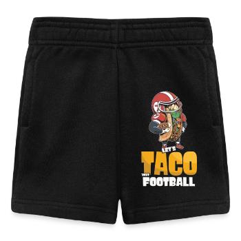 Taco Bout Football Match Day - Baby Shorts - black - Front