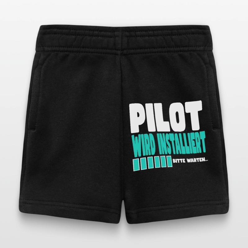 Pilot wird installiert Baby Shorts