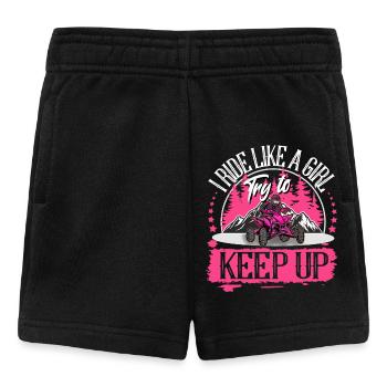 Quad ATV Offroad Quad Rider - Baby Shorts - black - Front