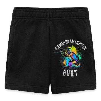 Paintball - Baby Shorts - Schwarz - Vorne