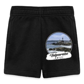 Valparaiso Chili Souvenir - Short Bébé - noir - Devant