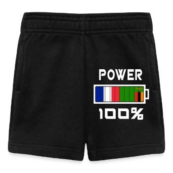 Puerto Rico und Frankreich machen 100% - Baby Shorts - Schwarz - Vorne