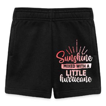 Sunshine mixed with a hurricane - Baby Shorts - black - Front