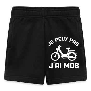 Je Peux Pas J'ai Mob Cadeau - Short Bébé - noir - Devant