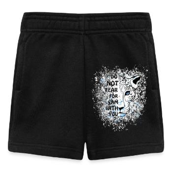 Religiöses Zitat Christliches Motiv - Baby Shorts - Schwarz - Vorne