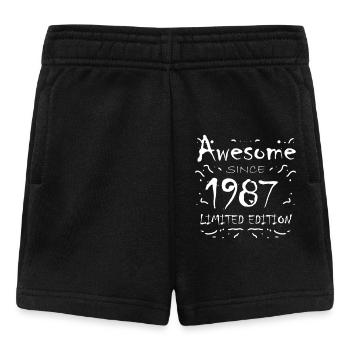 1987 - Jahrgang 1987 - Fantastisch seit 1987 - Baby Shorts - Schwarz - Vorne