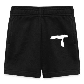 Korean letter U - Baby Shorts - black - Front