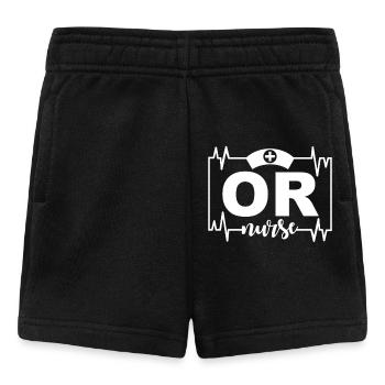 Infirmière en chirurgie - Short Bébé - noir - Devant