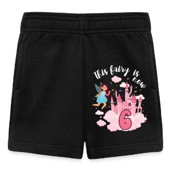 This fairy is now 6 Magic Castle 6. - Baby Shorts - black - Front