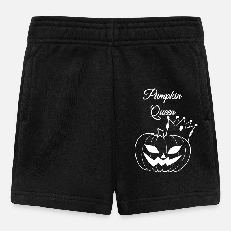 Pumpkin Queen - Baby Shorts - black