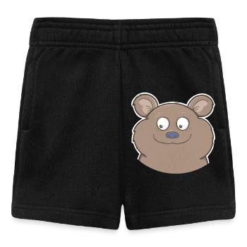 Bear - Baby Shorts - black - Front