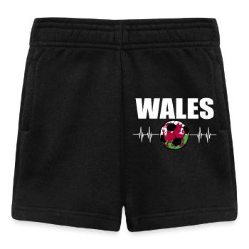 Pays de Galles de football - Short Bébé - noir - Devant