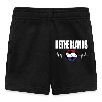 Pays-Bas de football - Short Bébé - noir - Devant