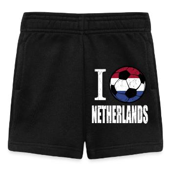 Pays-Bas de football - Short Bébé - noir - Devant
