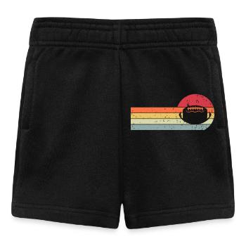 Football Retro Vintage - Baby Shorts - black - Front